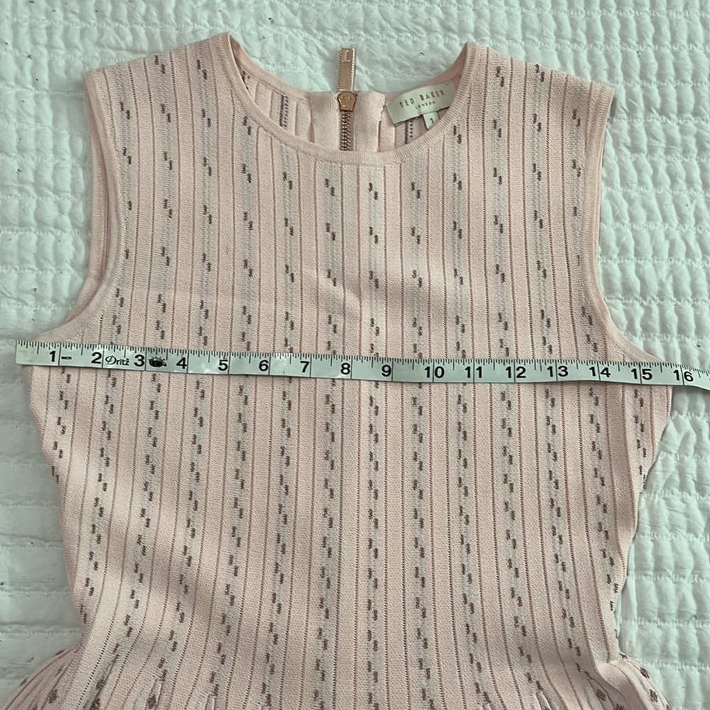 Ted baker London knit skater dress size 1 - Picture 9 of 14